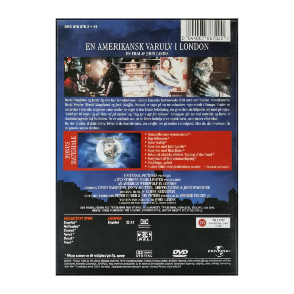 An American Werewolf In London | En Amerikansk Varulv I London