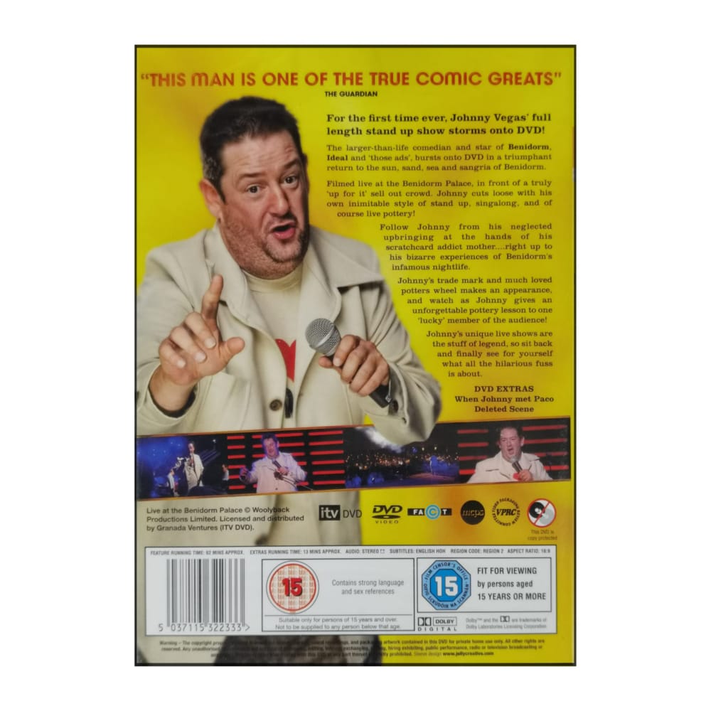 Johnny Vegas: Live At The Benidorm Palace