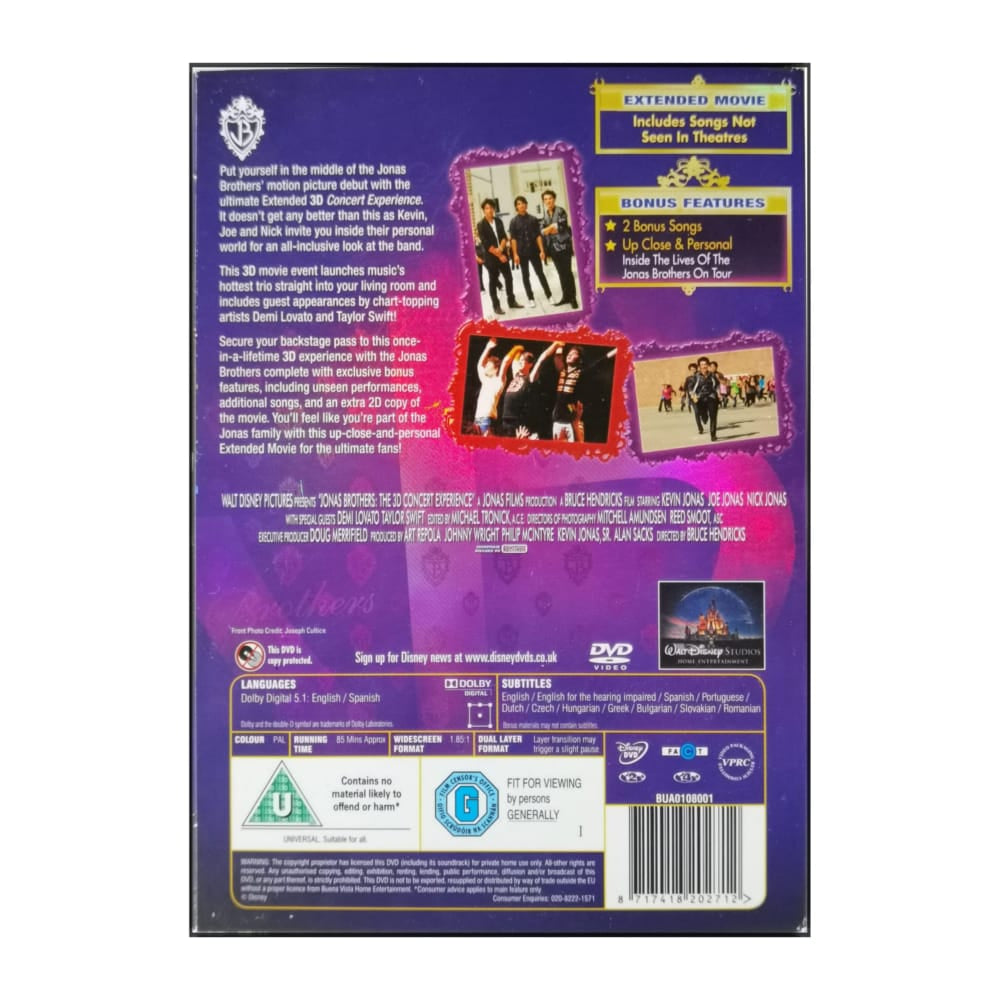Jonas Brothers: The 3D Concert Experience