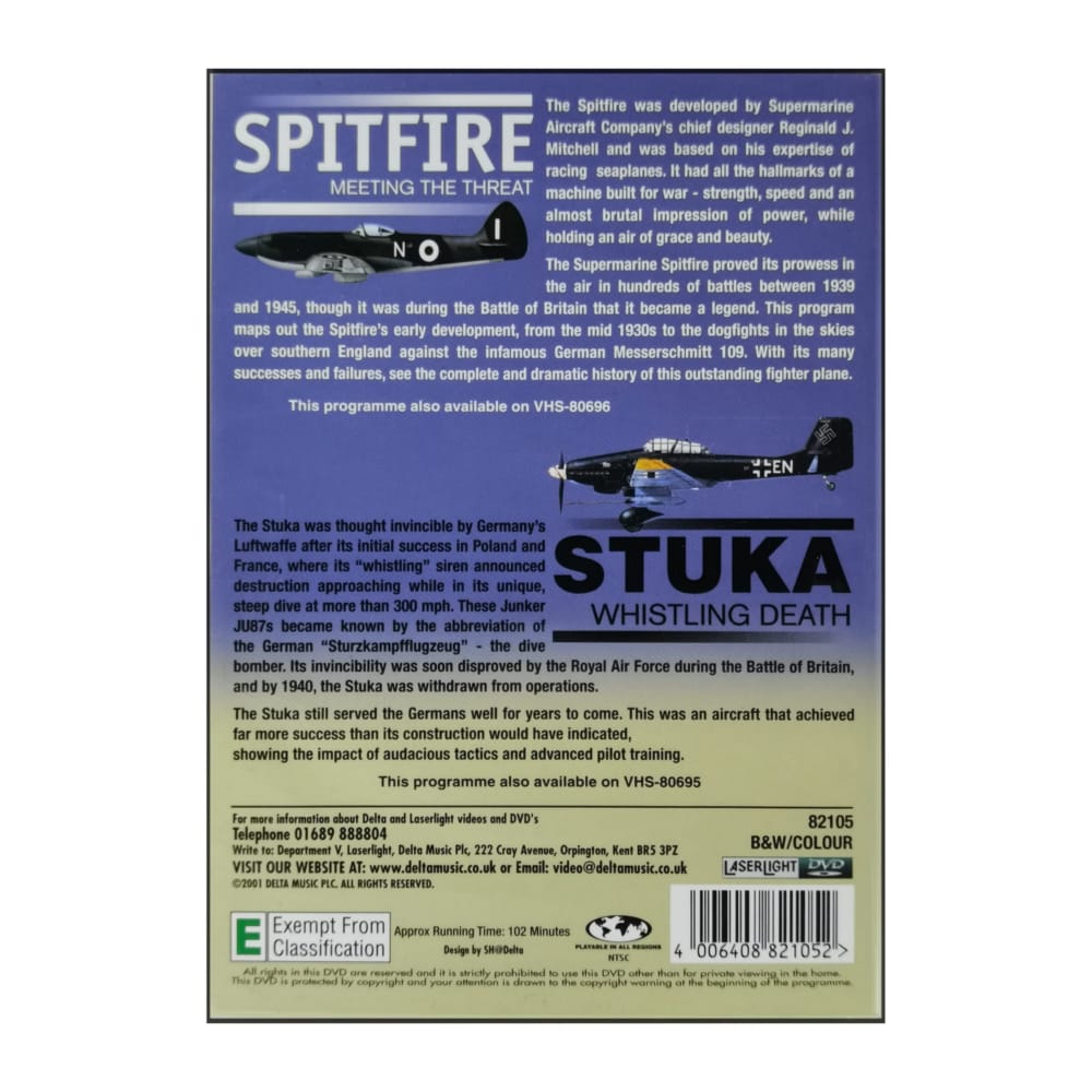Thunder Birds Of World War Ii: Spitfire And Stuka