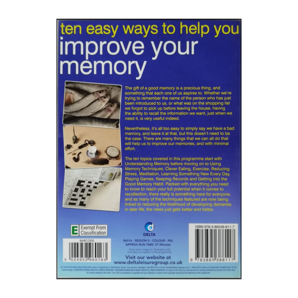 Ten Easy Ways To Help You Improve Your Memory