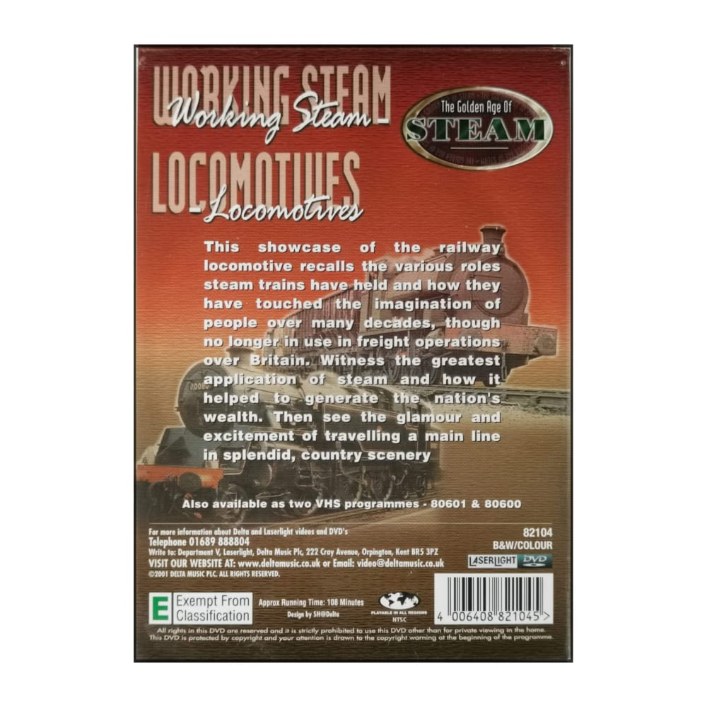 Steam: The Golden Age Of Steam: Working Steam Locomotives