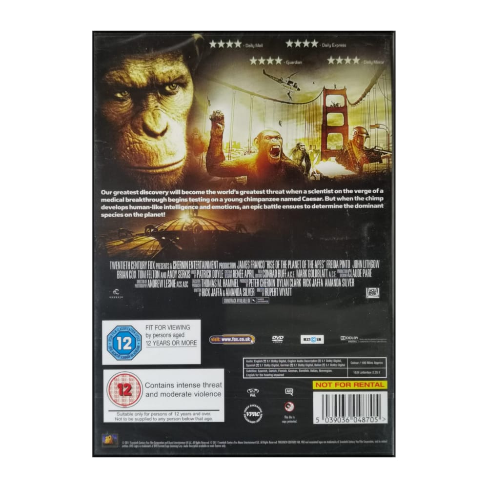 Planet Of The Apes: Rise Of The Planet Of The Apes