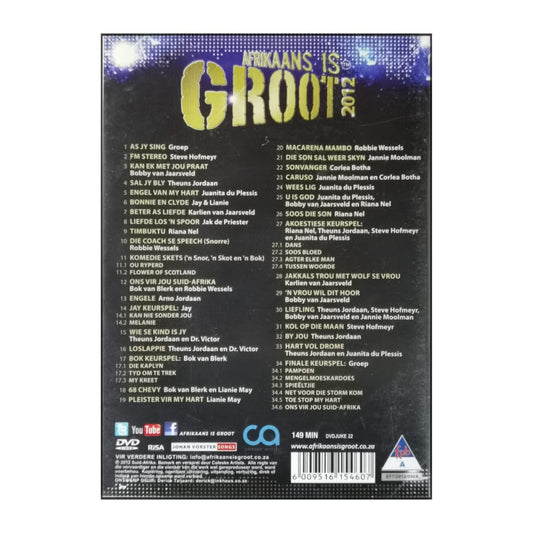 Afrikaans Is Groot 2012: Die Konsert