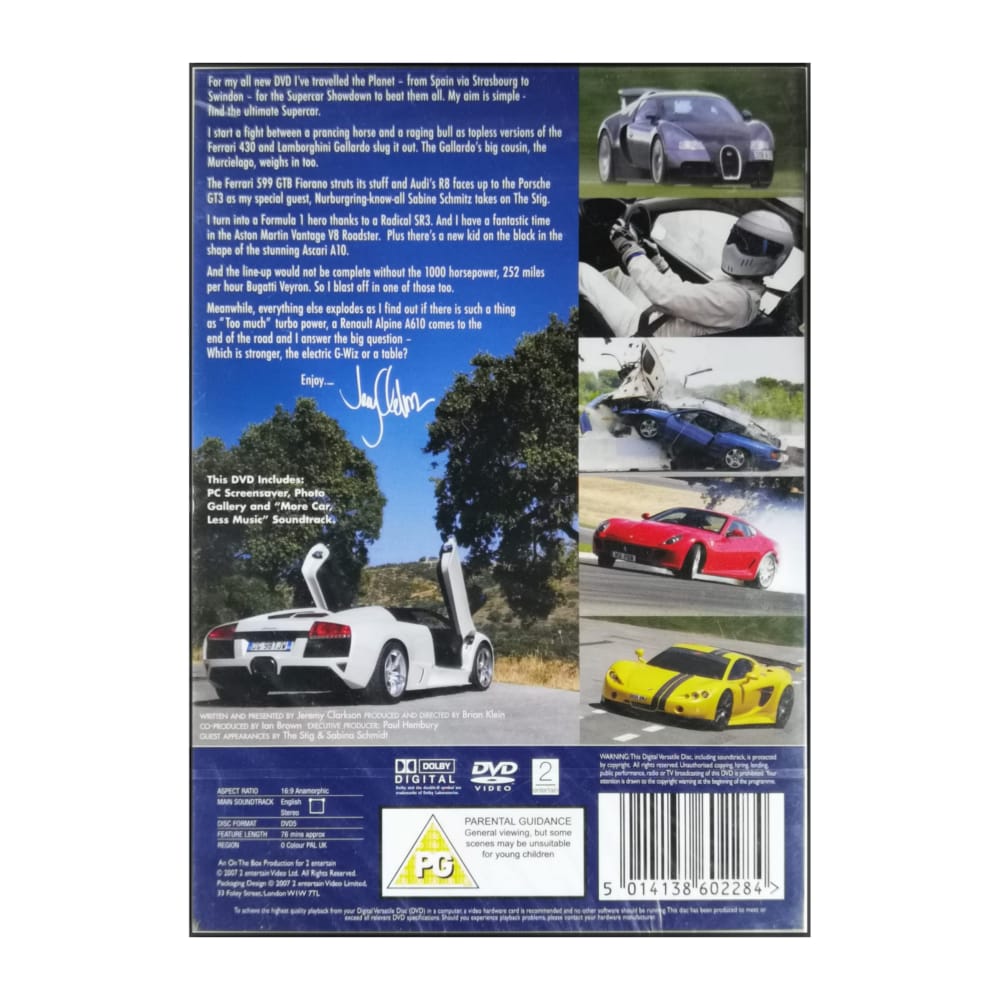 Jeremy Clarkson: Supercar Showdown