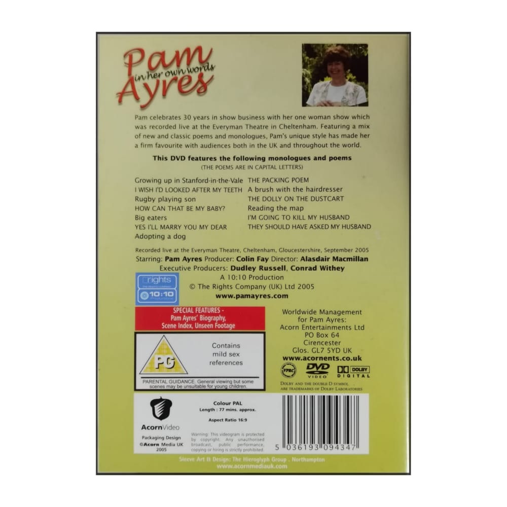 Pam Ayres: In Her Own Words