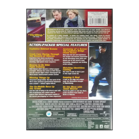 Jason Bourne: The Bourne Supremacy | La Mort Dans La Peau