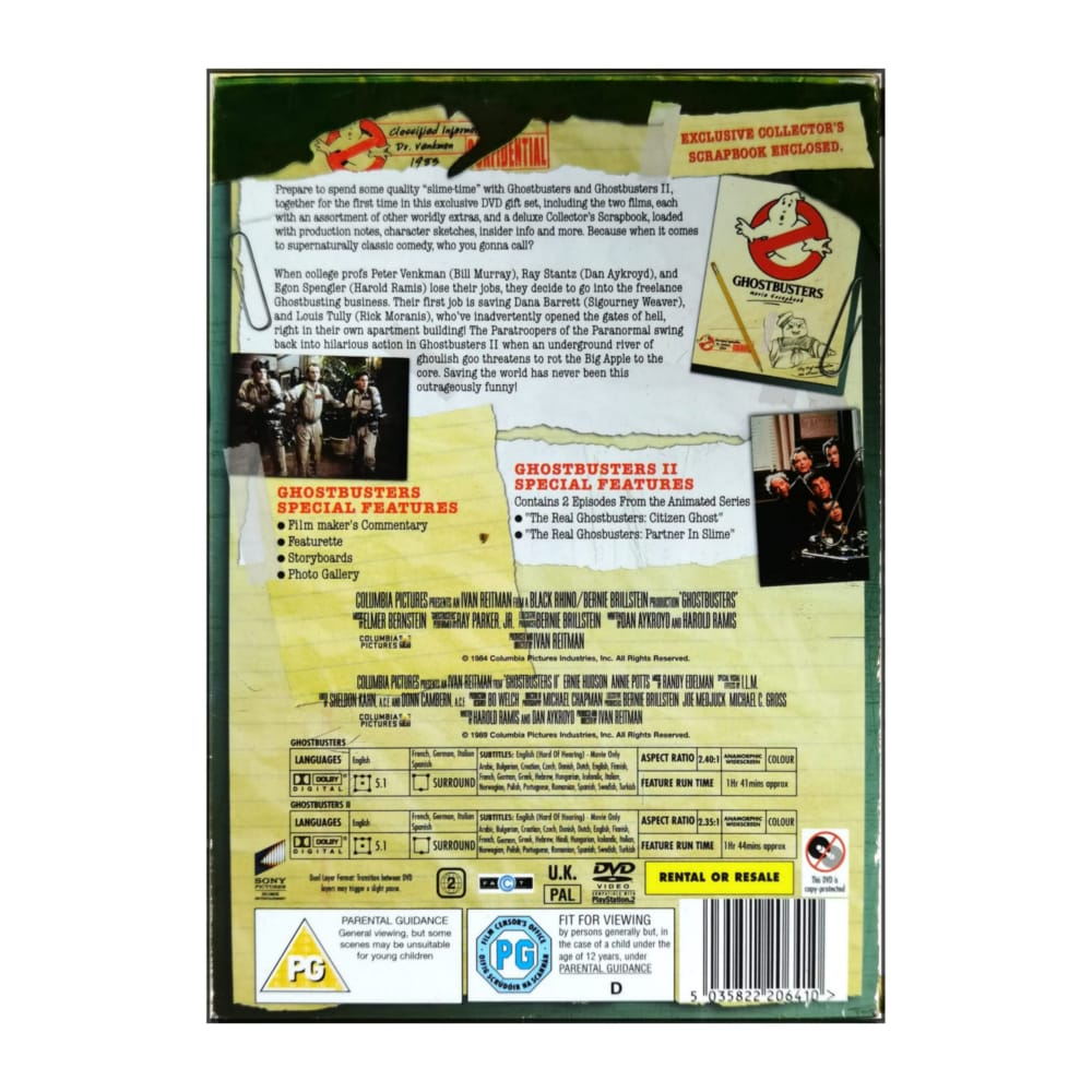 Ghostbusters 1-2