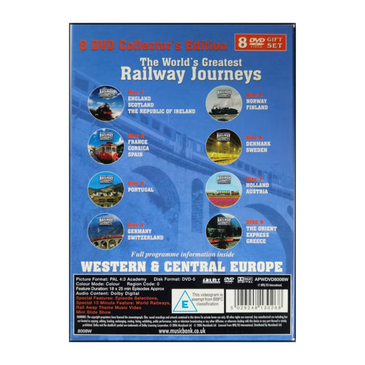 The World'S Greatest Railway Journeys: Western & Central Europe