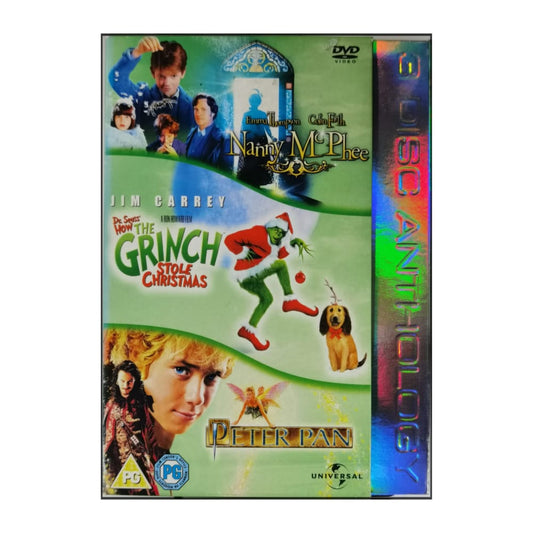 Nanny Mcphee + The Grinch: How The Grinch Stole Christmas + Peter Pan