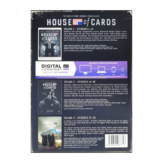 House Of Cards 1-3