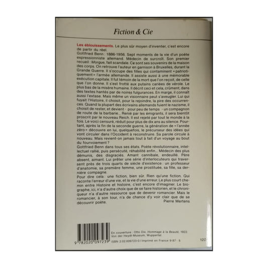 Pierre Mertens: Les Éblouissements