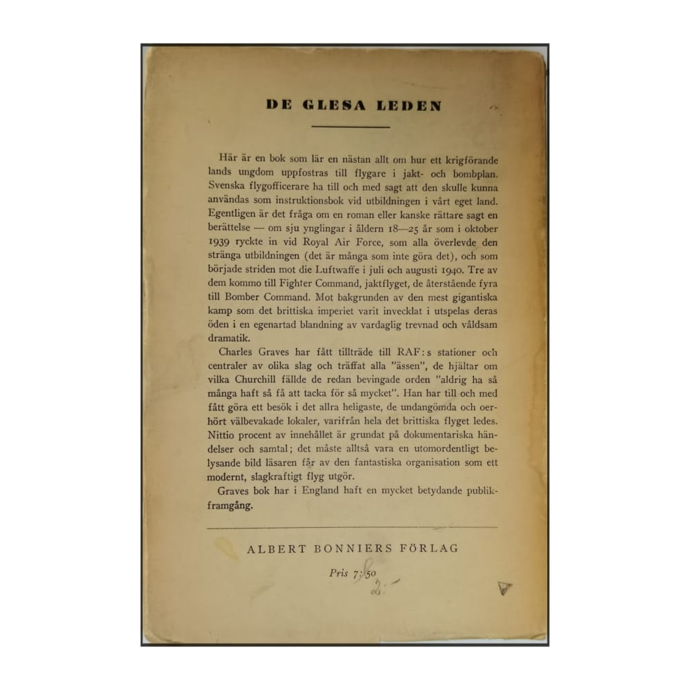 Charles Graves: De Glesa Leden