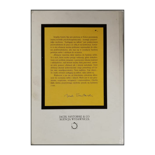 Sondra Ray: Zasługuję Na Miłość