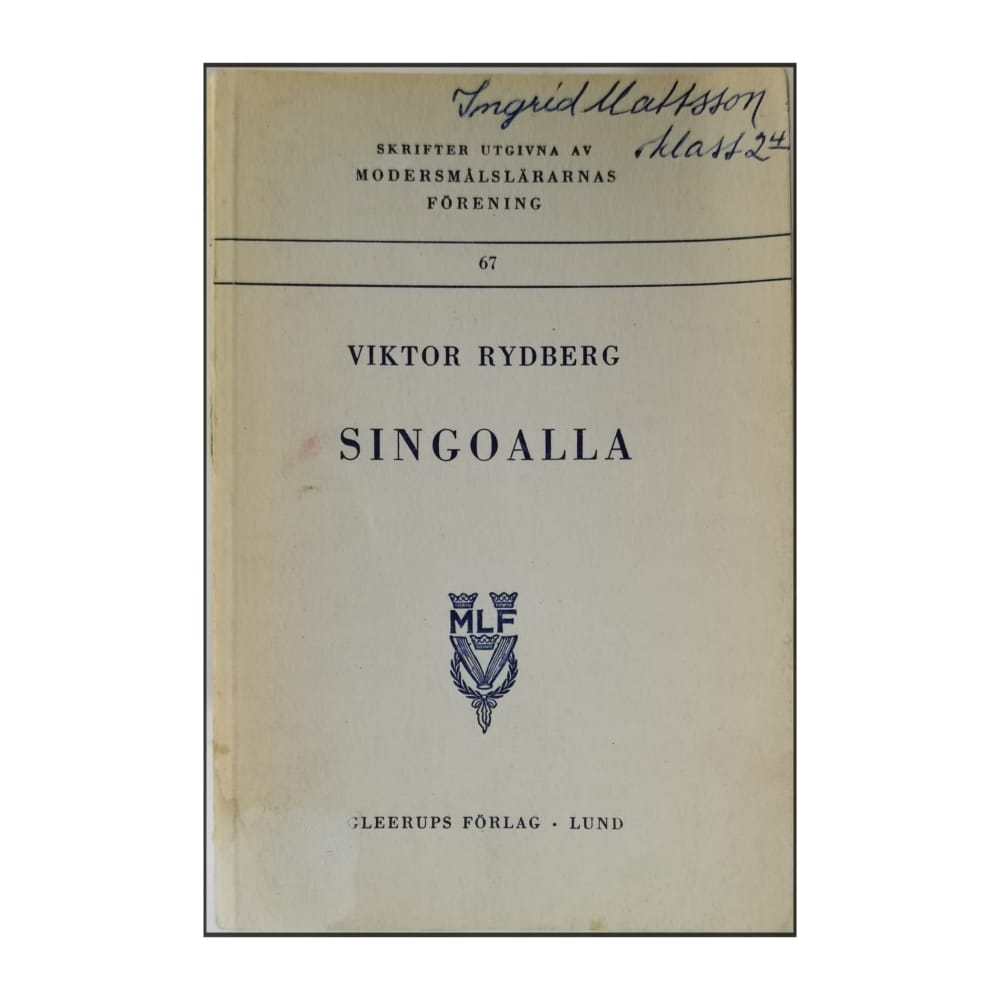 Viktor Rydberg: Singoalla