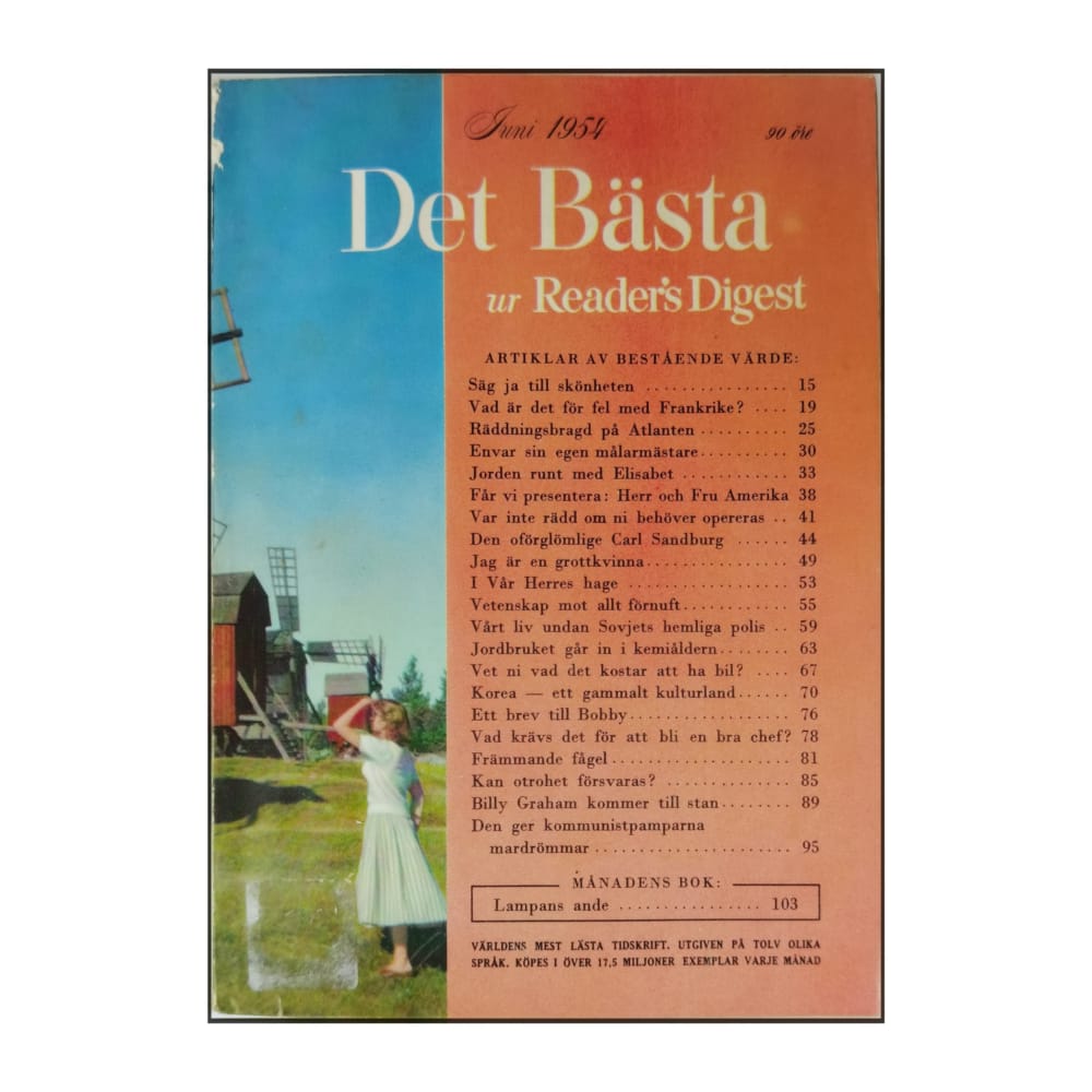 Det Bästa Ur Reader’S Digest 1954-06