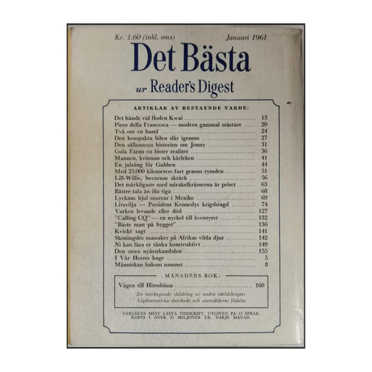 Det Bästa Ur Reader’S Digest 1961-01