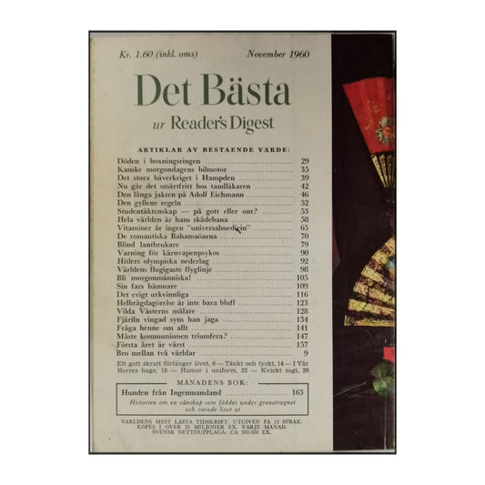 Det Bästa Ur Reader’S Digest 1960-11