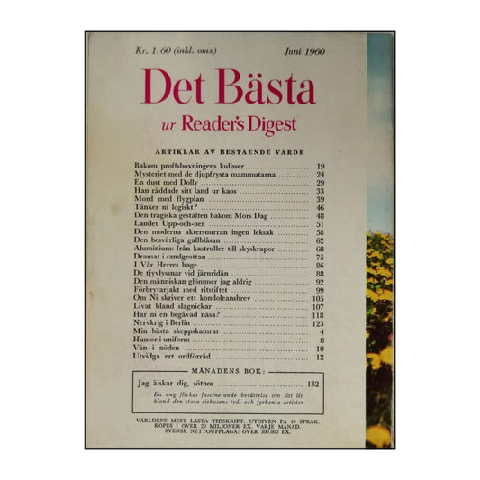 Det Bästa Ur Reader’S Digest 1960-06