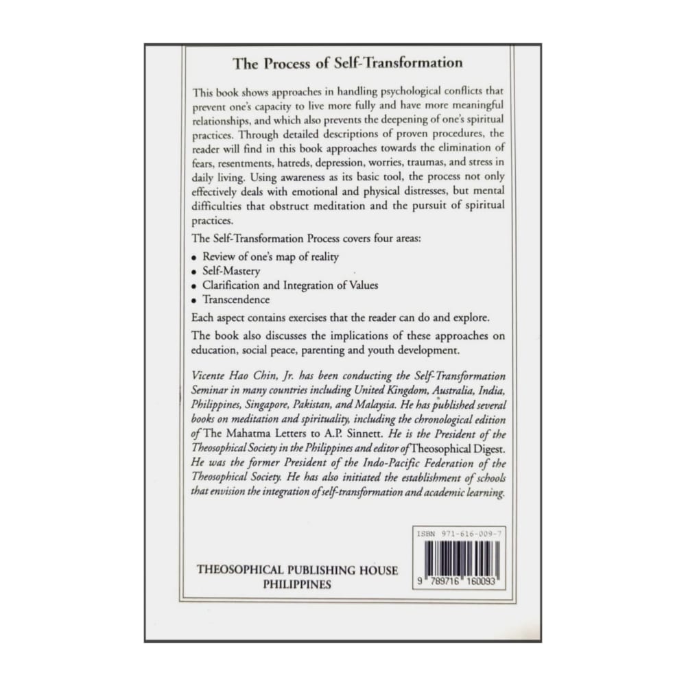 Vicente Hao Chin: The Process Of Self-Transformation