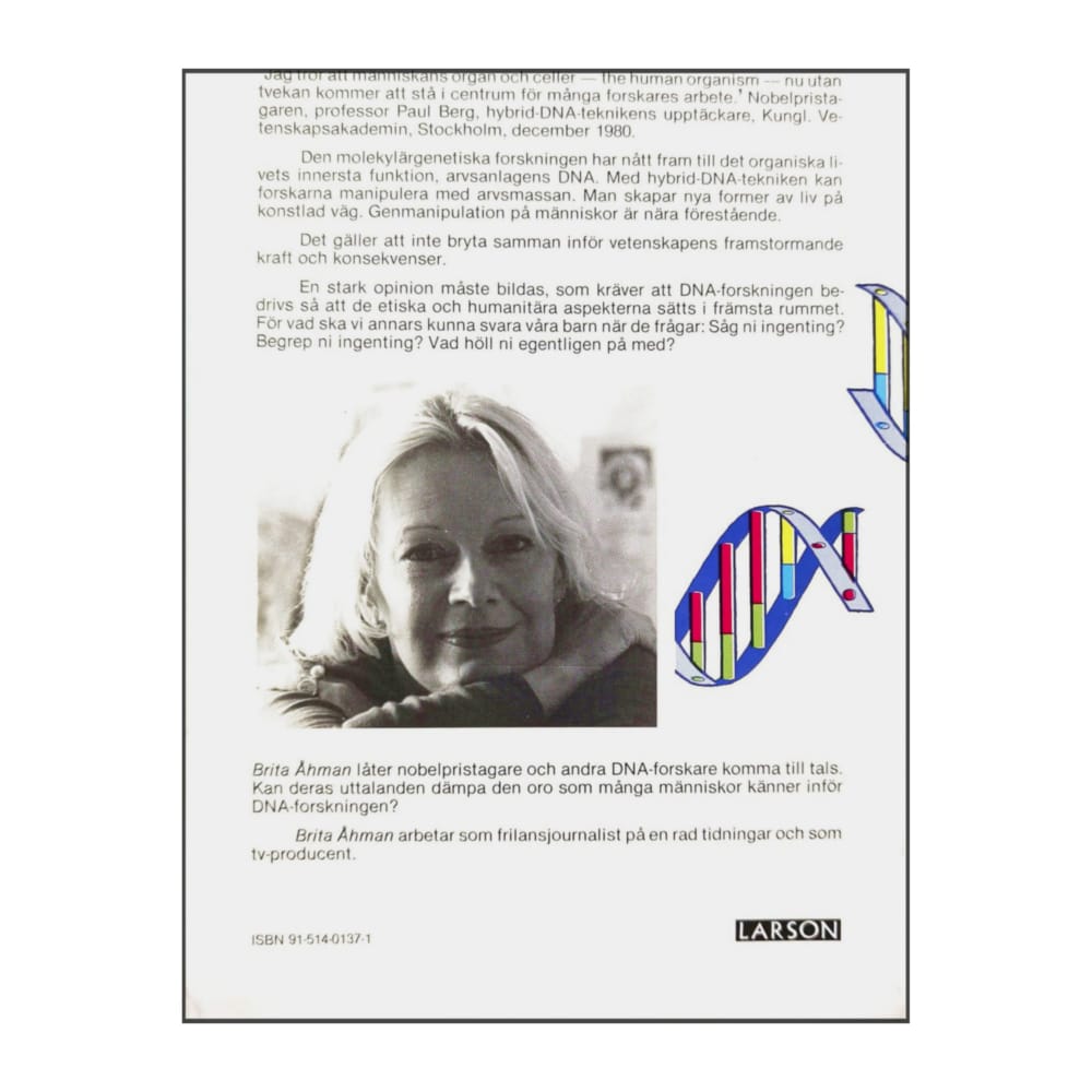 Brita Åhman: Hybrid-Dna