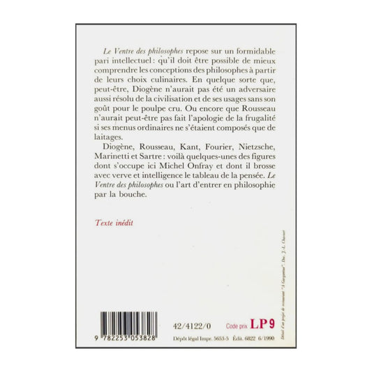 Michel Onfray: Le Ventre Des Philosophes