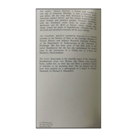 The Emergence Of Man: The Northmen