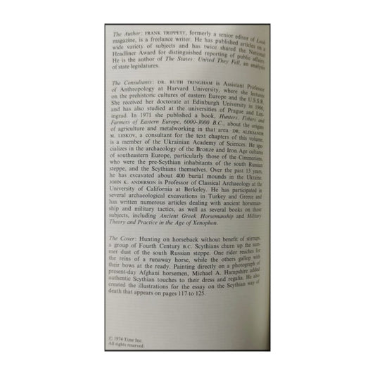 The Emergence Of Man: The First Horsemen