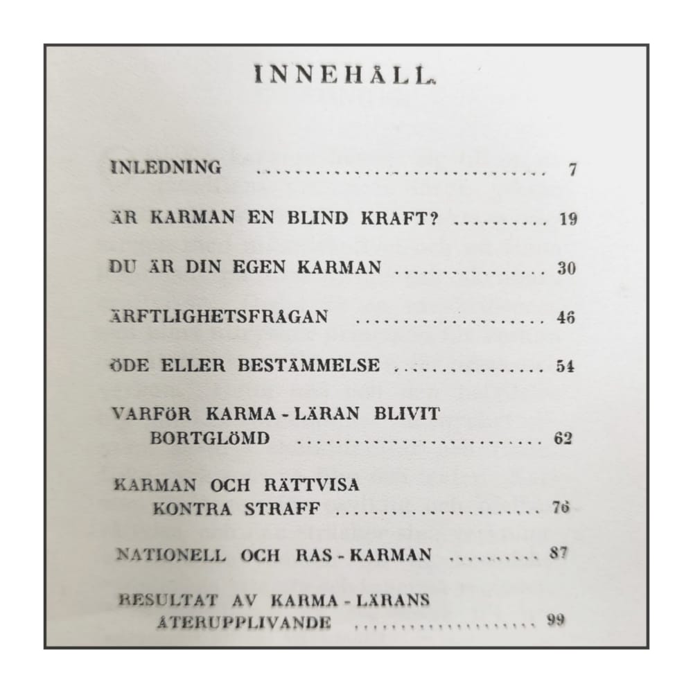 Teosofisk Handbok: Karman Lagen För Orsak Och Verken