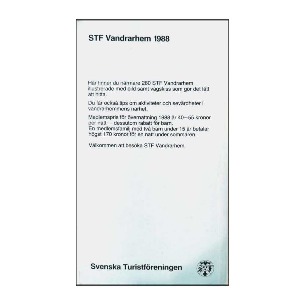 Stf 1988 Vandrarhem