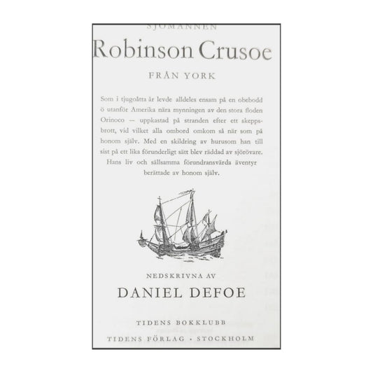 Daniel Defoe: Robinson Crusoe