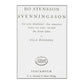 Olle Hedberg: Bo Stensson Svenningsson