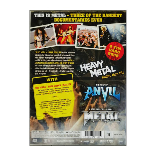 This Is Metal: Heavy Metal + The Story Of Anvil + A Headbanger'S Journey Metal