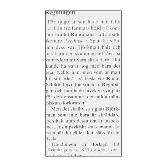 Runar Schildt: Regnbågen