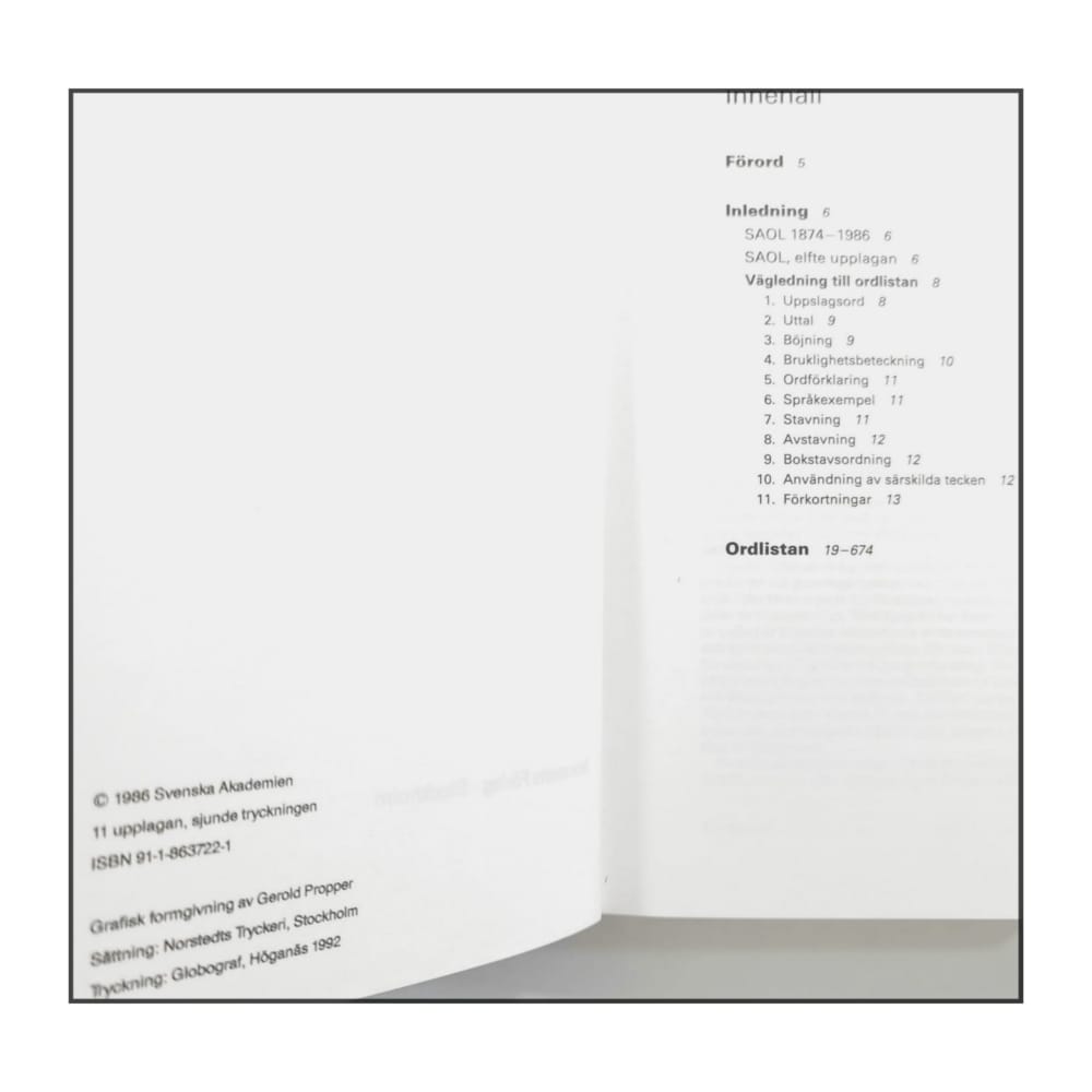 Svenska Akademiens Ordlista Över Svenska Språket