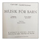 Carl Orff & Gunild Keetman: Musik För Barn