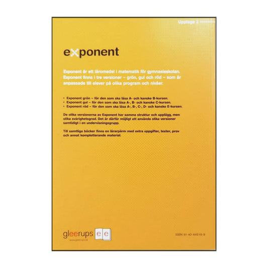 Exponent B