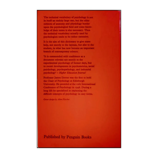 James Drever: A Dictionary Of Psychology