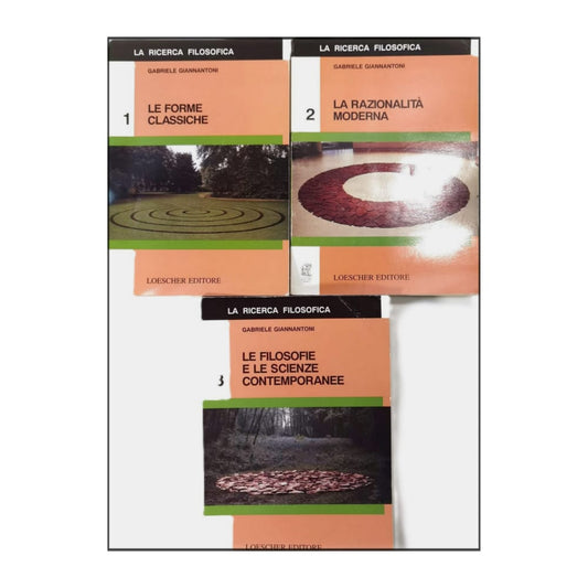 Gabriele Giannantoni: La Ricerca Filosofica 1-3