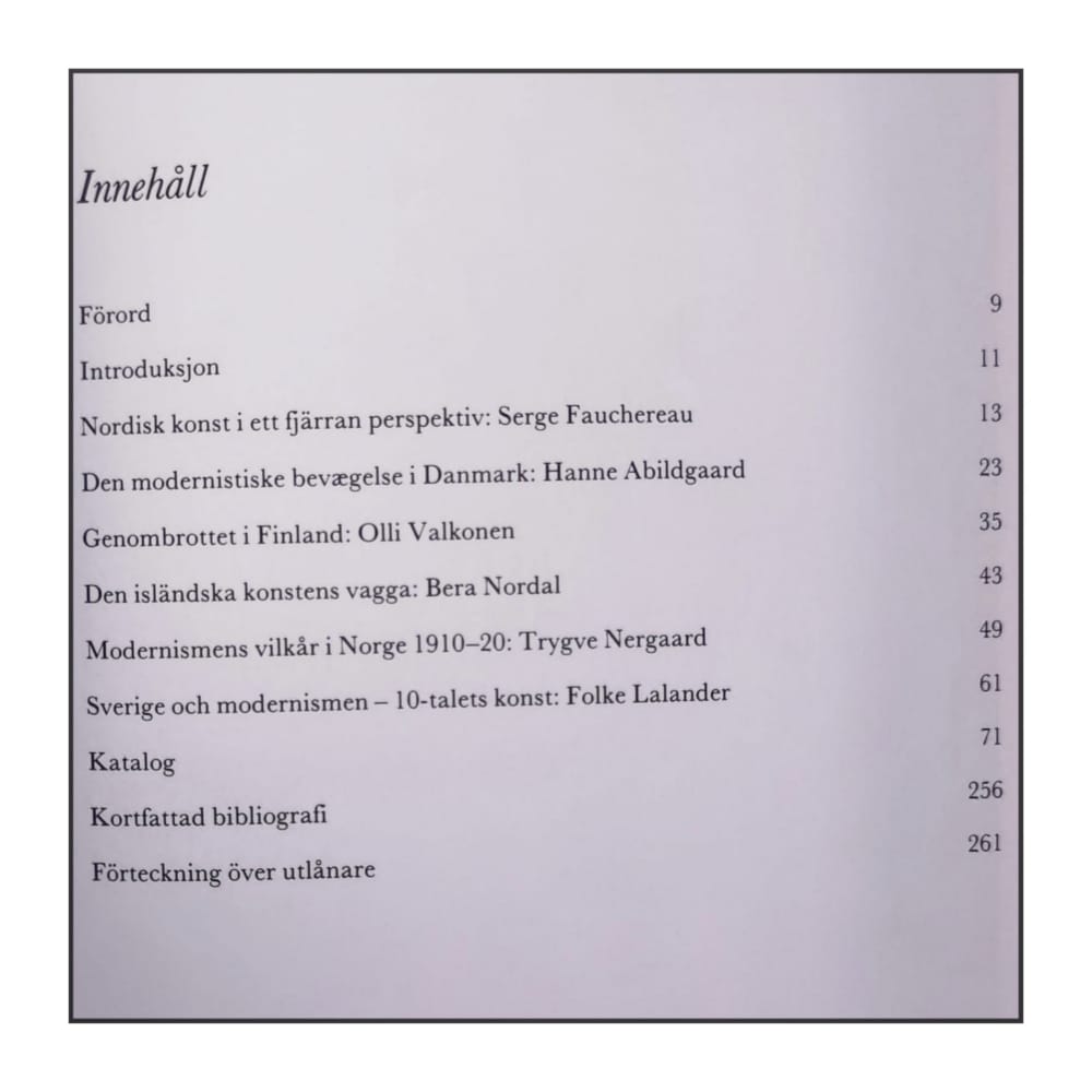 Modernismens Genombrott - Nordiskt Måleri 1910-1920