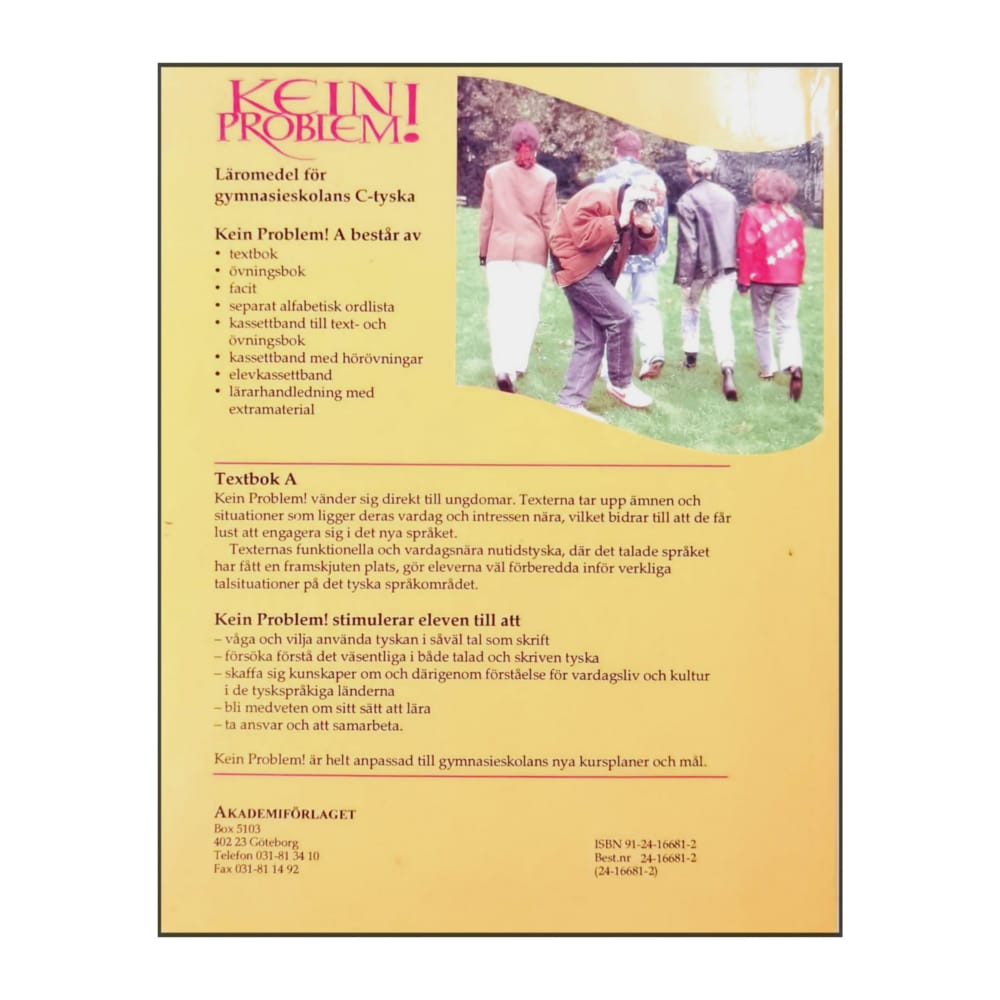 Kein Problem: Textbuch A