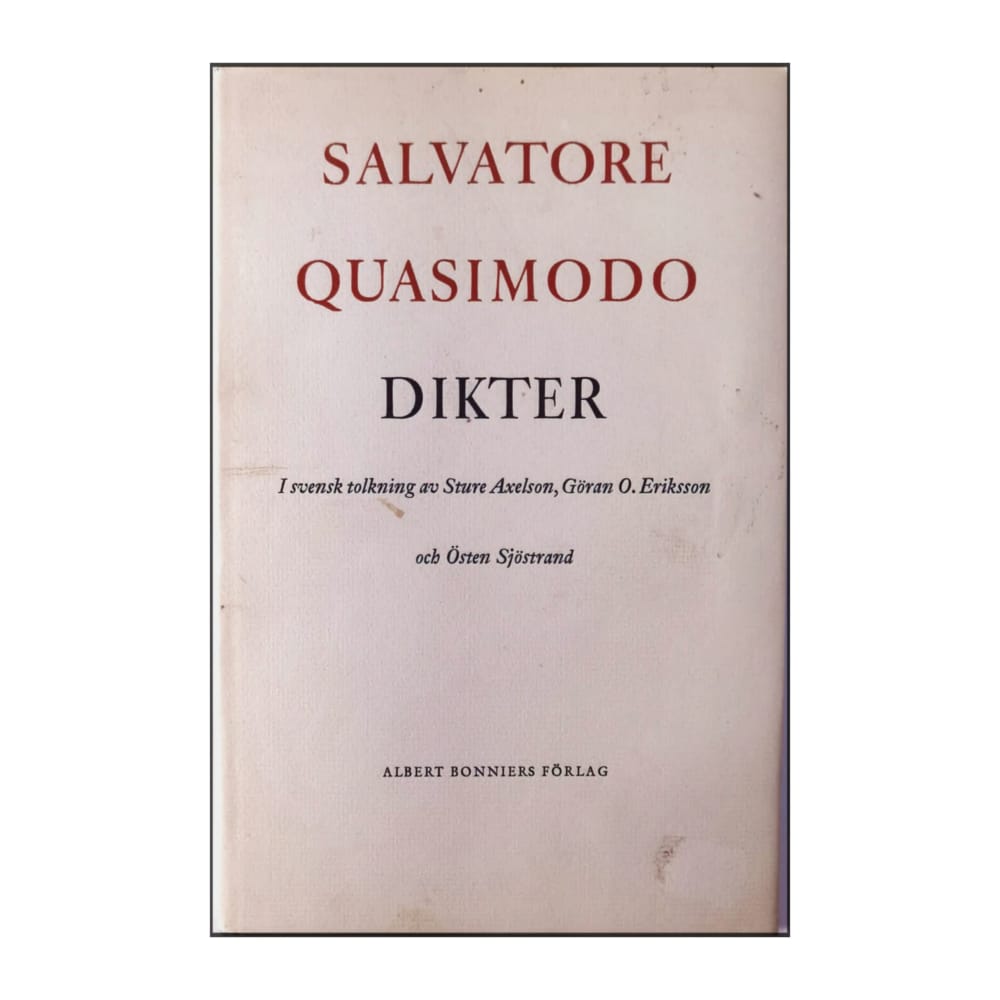 Salvatore Quasimodo: Dikter