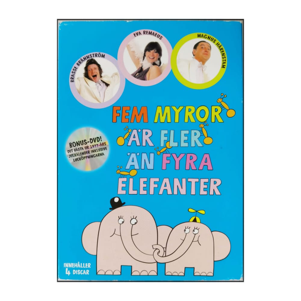 Fem Myror Är Fler Än Fyra Elefanter