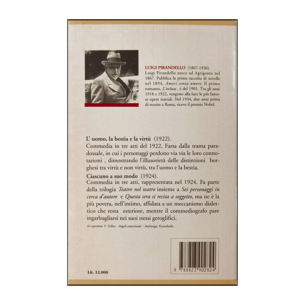 Luigi Pirandello: La Vita Che Ti Diedi