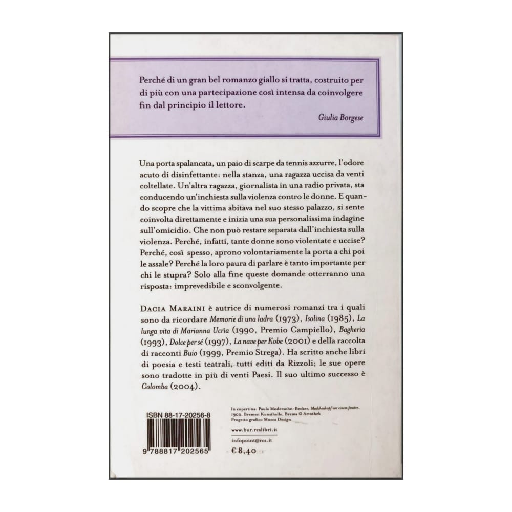 Dacia Maraini: Voci