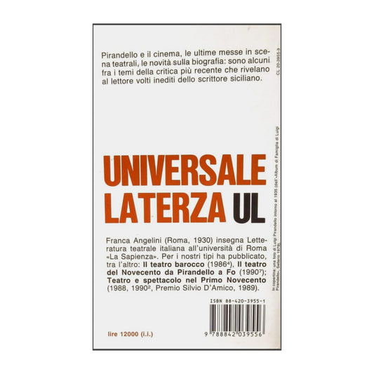 Franca Angelini: Il Punto Su Pirandello