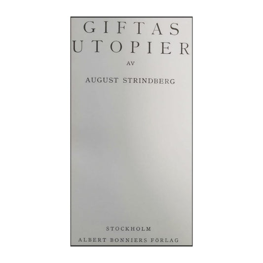 August Strindberg: Skrifter 3