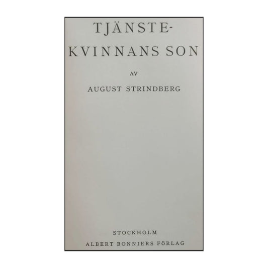 August Strindberg: Skrifter 7