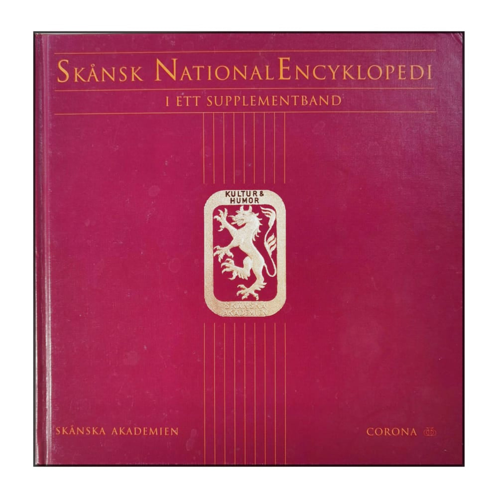 Skånsk Nationalencyklopedin: I Ett Supplementband