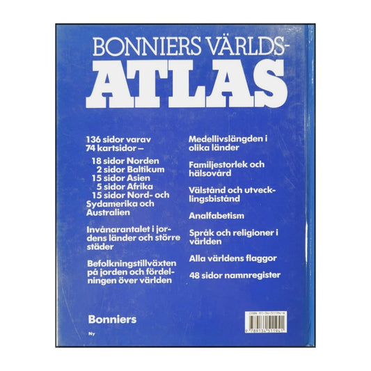Bonniers Världsatlas